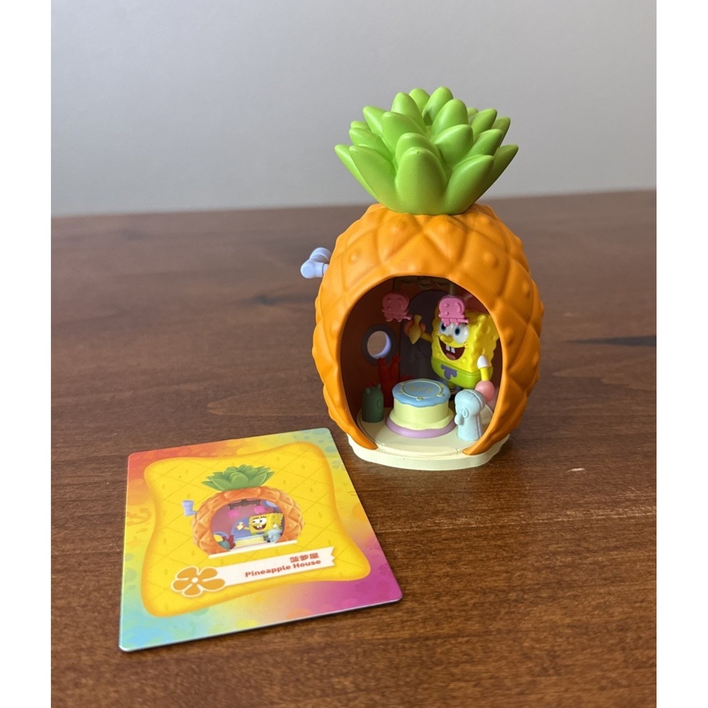 Pineapple House POP MART Spongebob Carnival Anniversary Mini Figure Toy